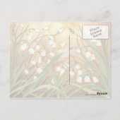 ユリの谷 ポストカード (裏面)