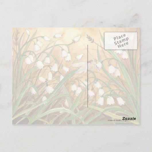 ユリの谷 ポストカード (裏面)