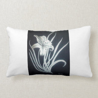 ユリの金めっき ランバークッション