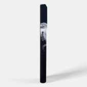 ユリの青い一般的なモルフォ蝶 Case-Mate iPhoneケース (裏面 / 右)