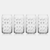 ユリの黒い花 ガラス缶 (右)