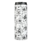 ユリの黒い花 タンブラー (裏面)