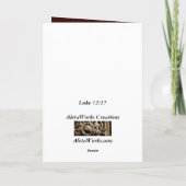 ユリを考慮して下さい カード (裏面)