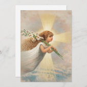 ユリを肩に抱えた天使 シーズンカード (正面/裏面)