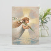 ユリを肩に抱えた天使 シーズンカード (スタンド正面)