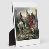 ユリウス来シーザー私は征服を見た フォトプラーク (側面)