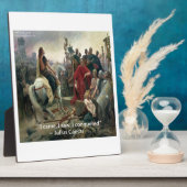 ユリウス来シーザー私は征服を見た フォトプラーク (側面)