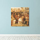 ユリウス・シーザーの勝利 キャンバスプリント (インサイチュ (ウッドフロア))