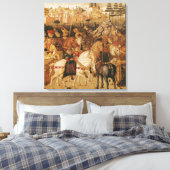 ユリウス・シーザーの勝利 キャンバスプリント (インサイチュ (寝室))