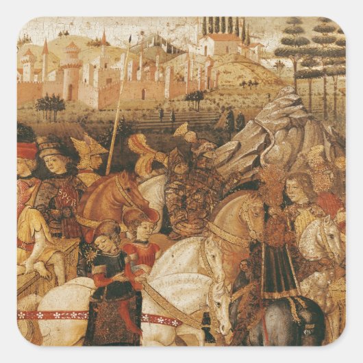 ユリウス・シーザーの勝利 スクエアシール (正面)