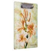 ユリエレガントの花あなたの名前を追加 クリップボード (右)