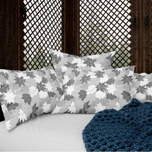 ユリエレガント花ピローケース 枕カバー