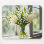 ユリオブザバレーブーケ マウスパッド (正面)