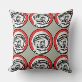 ユリガガーリン-ソビエト英雄及び宇宙飛行士 クッション