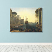 ユリシーズがクリュセイスを父親に返す キャンバスプリント (インサイチュ (ウッドフロア))