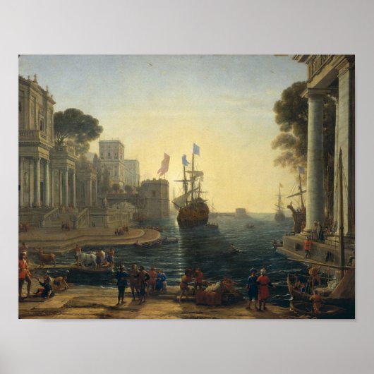 ユリシーズがクリュセイスを父親に返す ポスター (正面)