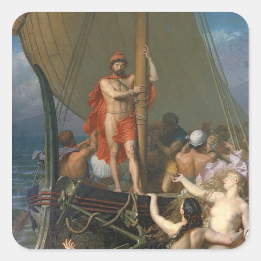 ユリシーズとサイレン スクエアシール (正面)