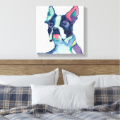 ユリシーズウォーターカラーパステル キャンバスプリント (インサイチュ (寝室))