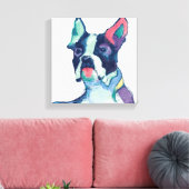 ユリシーズウォーターカラーパステル キャンバスプリント (インサイチュ (リビング))