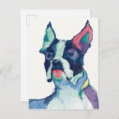 ユリシーズウォーターカラーパステル ポストカード (正面/裏面)