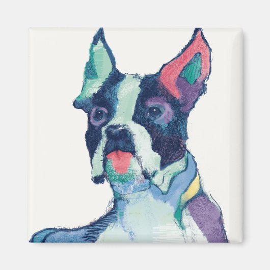 ユリシーズウォーターカラーパステル マグネット (正面)