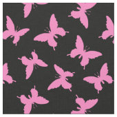 ユリシーズ蝶パターン ファブリック (クローズアップ)