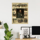 ユリシーズ・グラント， 1885 ポスター (ホームオフィス)