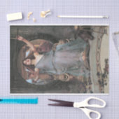 ユリシーズ・デクページにカップを提供するサーチェ 薄葉紙 (クラフト)