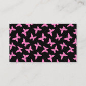 ユリシーズ・バタフライ 名刺 (裏面)