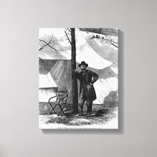 ユリシーズ・S・グラント中将 キャンバスプリント (正面)