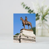 ユリシーズ・S・グラント像はグラントの頂上にある ポストカード (スタンド正面)