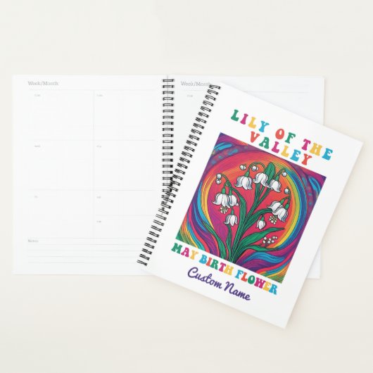 ユリーオブザバレーメイエレガント誕生月花 プランナー手帳 (ディスプレー)