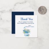 ユリーフラワーオブザバレーホテルサンキューカード ノートカード (正面/裏面インサイチュ)