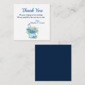 ユリーフラワーオブザバレーホテルサンキューカード ノートカード (正面/裏面)