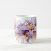 ユリ印刷のマグカップ コーヒーマグカップ (中央)