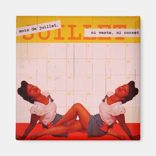 ユリ恋しく思レ マグネット (正面)