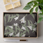 ユリ日本のの花 薄葉紙 (ギフト)