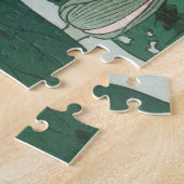 ユリ日本のユリ ジグソーパズル (側面)