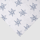 ユリ花スケッチ模様 薄葉紙 (詳細)