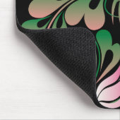 ユリ装飾デザイン マウスパッド (コーナー)