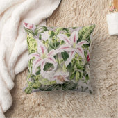 ユリ1996年が付いている静物画 クッション (ブランケット)