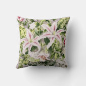 ユリ1996年が付いている静物画 クッション (裏面)