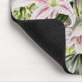 ユリ1996年が付いている静物画 マウスパッド (コーナー)