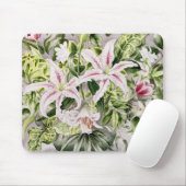 ユリ1996年が付いている静物画 マウスパッド (マウス)