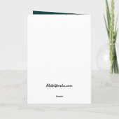 ユリ22をカードと考慮して下さい カード (裏面)