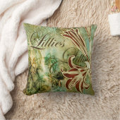 ユリ クッション (ブランケット)