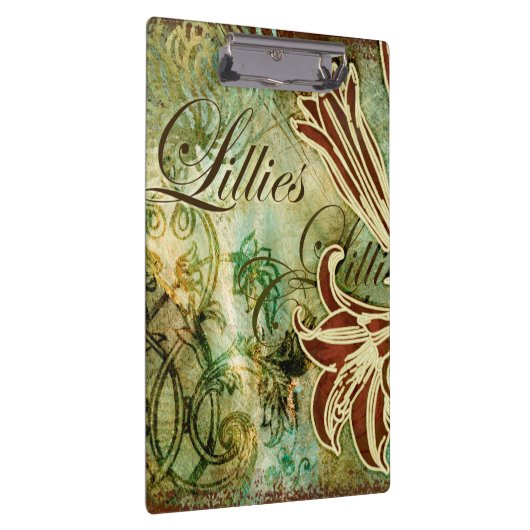 ユリ クリップボード (右)