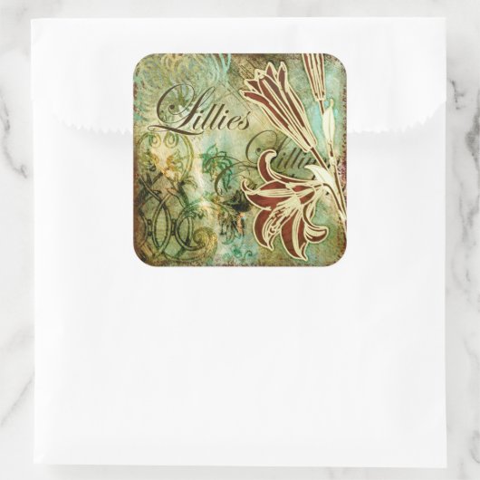 ユリ スクエアシール (バッグ)