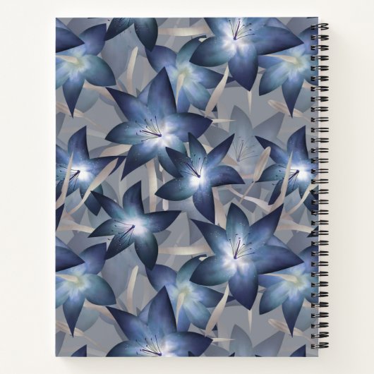 ユリ ノートブック (裏面)