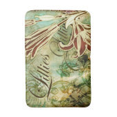 ユリ バスマット (正面縦)